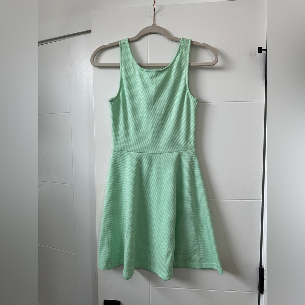 Mint Green Sleeveless Dress